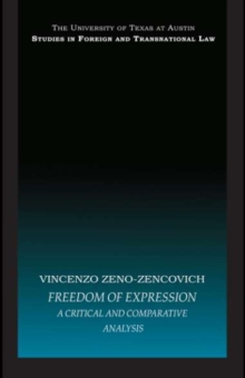 Freedom of Expression : A critical and comparative analysis