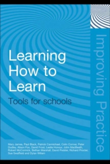 Learning How to Learn : Tools for Schools