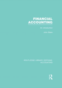 Financial Accounting  (RLE Accounting) : An Introduction