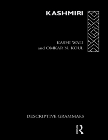 Kashmiri : A Cognitive-Descriptive Grammar