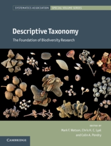 Descriptive Taxonomy : The Foundation of Biodiversity Research