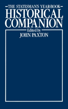 The Statesman's Year-Book Historical Companion