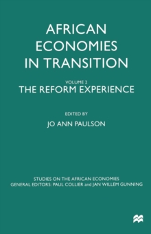 African Economies in Transition : Volume 2: The Reform Experience