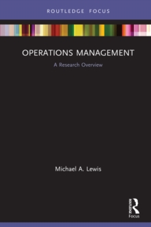 Operations Management : A Research Overview