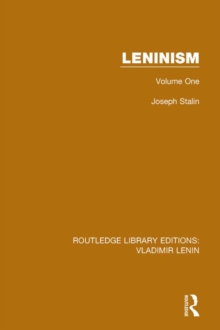 Leninism : Volume One