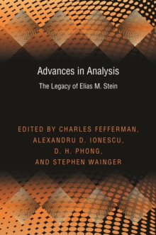Advances in Analysis : The Legacy of Elias M. Stein (PMS-50)