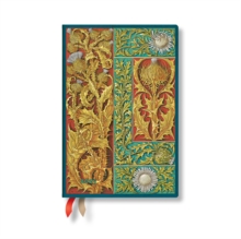 Wild Thistle (Vox Botanica) Mini 12-month Day-at-a-time Hardback Dayplanner 2025 (Elastic Band Closure)