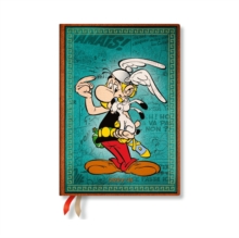 Asterix the Gaul (The Adventures of Asterix) Midi 12-month Horizontal Hardback Dayplanner 2025 (Elastic Band Closure)