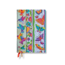 Hummingbirds & Flutterbyes (Playful Creations) Mini 12-month Dayplanner 2024