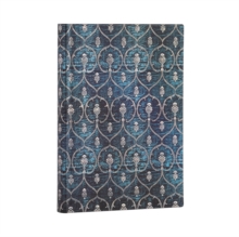 Blue Velvet Midi Lined Journal