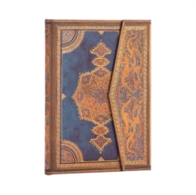 Safavid Indigo (Safavid Binding Art) Midi Unlined Hardcover Journal