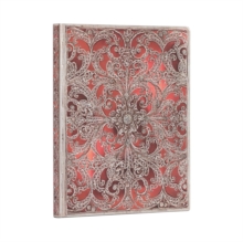 Garnet (Silver Filigree Collection) Ultra Unlined Softcover Flexi Journal