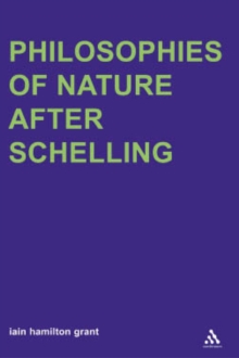 Philosophies of Nature after Schelling