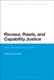 Ricoeur, Rawls, and Capability Justice : Civic Phronesis and Equality