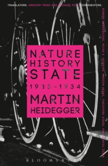 Nature, History, State : 1933-1934