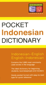 Pocket Indonesian Dictionary : Indonesian-English English-Indonesian