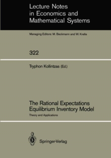 The Rational Expectations Equilibrium Inventory Model : Theory and Applications