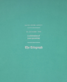 The Telegraph Custom Gift Book - Green Textured + Gift Box