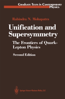 Unification and Supersymmetry : The Frontiers of Quark-Lepton Physics