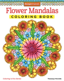 Flower Mandalas Coloring Book