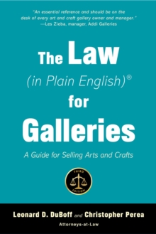 The Law (in Plain English) for Galleries : A Guide for Selling Arts and Crafts