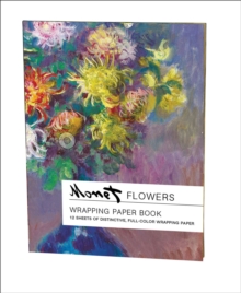 Flowers, Claude Monet Wrapping Paper Book