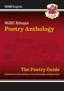 GCSE English WJEC Eduqas Anthology Poetry Guide includes Online Edition, Audio and Quizzes: for the 2024 and 2025 exams