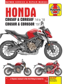 Honda CB650F & CBR650F, CB650R & CBR650R (14 - 19) : 2014 to 2019
