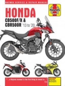 Honda CB500F/X & CBR500R update (13 -20) : 2013 to 2020