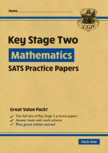 KS2 Maths SATS Practice Papers: Pack 1 - for the 2025 tests (with free Online Extras)