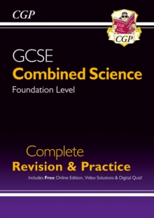 GCSE Combined Science Foundation Complete Revision & Practice w/ Online Ed, Videos & Quizzes: for the 2024 and 2025 exams
