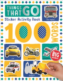 100 Things That Go Words Sticker Activity
