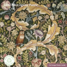 Adult Sustainable Jigsaw Puzzle V&A: The Owl : 1000-pieces. Ethical, Sustainable, Earth-friendly