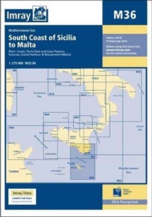Imray Chart M36 : South Coast of Sicilia to Malta