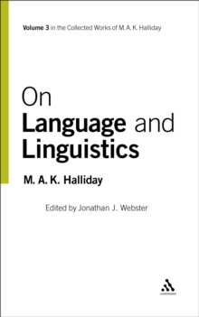 On Language and Linguistics : Volume 3