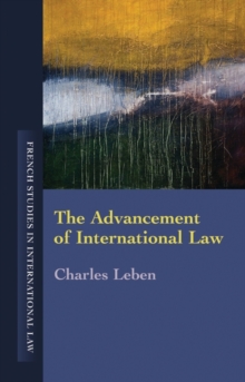 The Advancement of International Law
