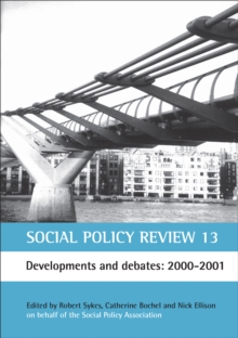 Social Policy Review 13 : Developments and debates: 2000-2001