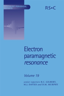 Electron Paramagnetic Resonance : Volume 19
