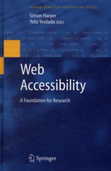 Web Accessibility : A Foundation for Research
