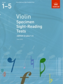 Violin Specimen Sight-Reading Tests, ABRSM Grades 1-5 : from 2012