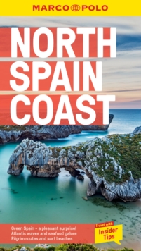 North Spain Coast Marco Polo Pocket Travel Guide - with pull out map