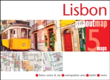 Lisbon PopOut Map - pocket-size, pop-up map of Lisbon