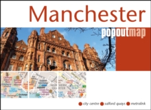 Manchester PopOut Map : Pocket size, pop-up map of Manchester city centre