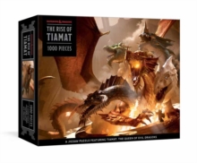 The Rise of Tiamat Dragon Puzzle : 1000-Piece Jigsaw Puzzle Featuring the Queen of Evil Dragons: Jigsaw Puzzles for Adults