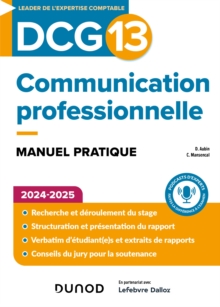 DCG 13 - Communication professionnelle - 2e ed. : Manuel
