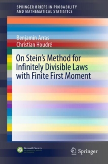 On Stein's Method for Infinitely Divisible Laws with Finite First Moment