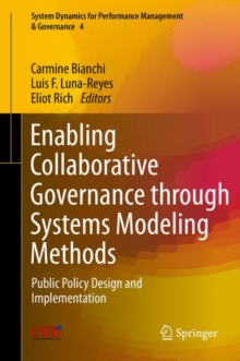 Enabling Collaborative Governance through Systems Modeling Methods : Public Policy Design and Implementation