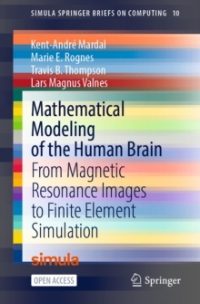 Mathematical Modeling of the Human Brain : From Magnetic Resonance Images to Finite Element Simulation