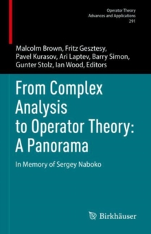 From Complex Analysis to Operator Theory: A Panorama : In Memory of Sergey Naboko