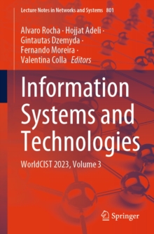 Information Systems and Technologies : WorldCIST 2023, Volume 3